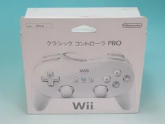 任天堂 Nintendo ニンテンドー ■ Wii用 クラシックコントローラーPRO シロ（SHIRO） 白 RVL-A-R2W ■ 新品 未使用（店頭購入品）