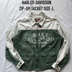 harley-davidson ハーレーダビッドソン　ジャケット　ブルゾン　ソフトウォッシュコットン　Lサイズのサムネイル