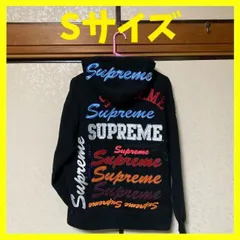 シュプリーム 21AW マルチロゴパーカー 黒 ブラック メンズ Sサイズ