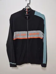 ルコックスポルティフゴルフ メンズニットセーターカーディガン ジップアップ