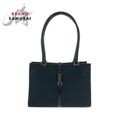 美品 GUCCI グッチ ジャッキー ブラック 黒 ガンメタ金具 GGキャンバス 002 1073 ショルダーバッグ ハンドバッグ レディース 503104【中古】