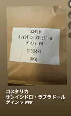 生豆200g  コスタリカ　サン・イシドロ・ラブラドール　ゲイシャ　FW