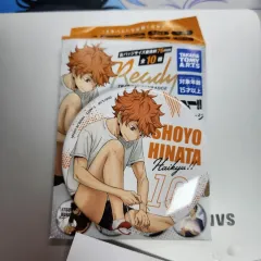 ハイキュー 烏野高校 日向 翔陽 練習準備 缶バッジ