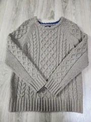 スパオ ケーブル編み ヘビー ニット XL