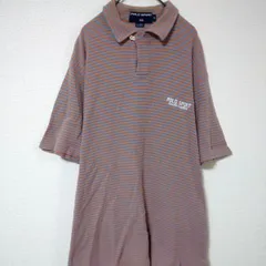 90年代　希少　ポロスポーツ　ラルフローレン　ポロシャツ　メンズL相当　ボーダー
