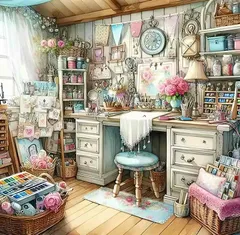 ダイヤモンドアート キット 四角ビーズ 40×40 パステルなクラフトルーム Atelier Vol.1 上級者 中級者 ABビーズ オーロラビース 大型 ダイアモンドアート ダイヤモンドペインティング スクエア ビーズ刺繍キット セット 送料無料