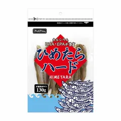 ペットプロ ペットプロ ひめたらハード 130g 犬猫用おやつ （1点）