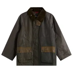 バブアー メンズ アウター ジャケット・ブルゾン パッチワーク Barbour Patchwork OS Bedale Wax Jacket Sage Multi セージ