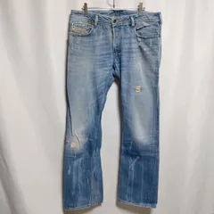DIESEL Blue Eyecons 2010/2 Edition ディーゼル イタリア製 ダメージ加工 デニムパンツ W31 ブルー