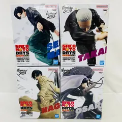 未開封 サカモトデイズ vibration stars フィギュア 4体 セット /  勢羽真冬 篁 南雲 大佛 SAKAMOTO DAYS