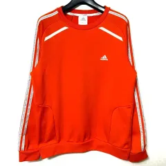 M 95 アディダス トレーナー 3本線 スウェット 長袖Tシャツ