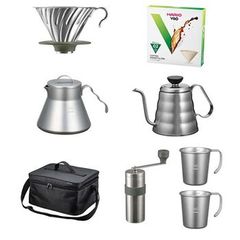 3点》 HARIO ハリオ V60 ドリップケトル チタンドリッパー マグ - メルカリ