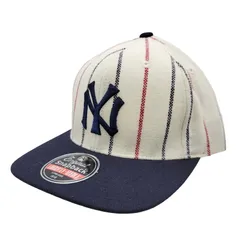 【中古品】 AMERICAN NEEDLE アメリカンニードル COOPERSTOWN クーパーズタウンNEWYORKYANKEESニューヨークヤ ンキース SNAP BACK CAP スナップバックキャップ 帽子 【185-251108-ya-11-izu】