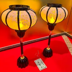 希少☆新品⭐︎LEDコードレス⭐︎大きな純木製☆菊灯雪洞☆高さ36㎝☆木製雪洞☆ぼんぼり☆愛らしいピンクの満開桜⭐︎伝統工芸☆木工細工☆Japanese Codeless Wodden made Lantan☆雛人形のパーツ