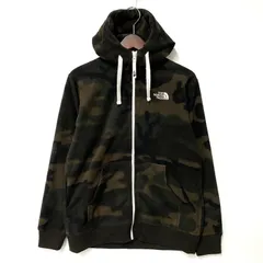 【中古品】THE NORTH FACE ザ・ノースフェイス NL71445 REARVIEW CAMO FLEECE HOODIE リアビュー カモ フリース フーディ トップス 長袖 【144-251029-cs-11-izu】