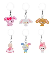 サンリオキャラクターズ ゆるっとめじるしアクセサリー 全6種セット