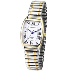 【数量限定】ステンレス 時計 弾性ベルト: 四角 ローマ数字 コピー クォーツ 精密 ウォッチ セイコー時計 防水 カッコいい レディース バングル時計 ビジネス 腕時計 日常 ローマ数字-ブルーポインタ