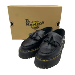 【中古美品】Dr.Martens ドクターマーチン ADRIAN QUAD BLACK SMOOTH エイドリアン クアッド ブラック スムース シューズ 靴 【167-250923-as-02-izu】