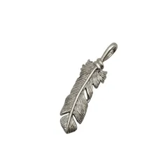 【中古品】 SAAD サード 925 FEATHER PENDANT TOP フェザー ペンダントトップ アクセサリー 【191-250926-hi-25-izu】