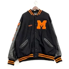 【現状渡し品】 DELONG デロング AUDRA STADIUM JACKET スタジアムジャケット USA製 スタジャン アウター 【146-250914-as-04-izu】