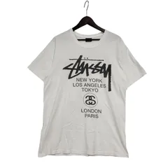 【中古品】STUSSY ステューシー WORLD TOUR SS TEE ワールドツアー 半袖 T-シャツ トップス 【142-250831-rk-09-izu】