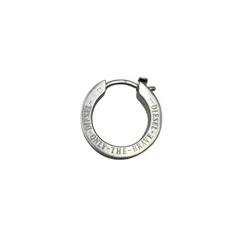 【中古品】DIESEL ディーゼル CIRCLE RING サークル リング ピアス アクセサリー 【192-250822-ay-20-izu】