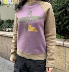 HYSTERIC GLAMOUR ヒステリックグラマー ヴィンテージ プリンティング ラグラン スウェット Tシャツ