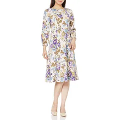 [グレースコンチネンタル] 2022AW ﾌﾗﾜｰﾌﾟﾘﾝﾄﾜﾝﾋﾟｰｽ レディース 38