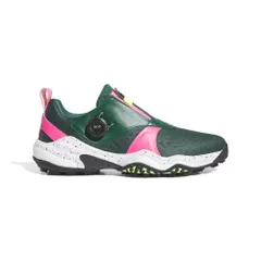 新品 [アディダスゴルフ] ゴルフシューズ コードカオス 25 ボア メンズ カレッジグリーン／ルシッドレモン／ルシッドピンク 27.5 cm 2E