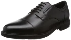 新品 [テクシーリュクス] ビジネスシューズ 本革 幅広4E TU-7796 ブラック 25.5 cm