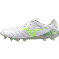 新品 [ミズノ] サッカースパイク モナルシーダ NEO 3 PRO ホワイト×ネオングリーン 26.5 cm 2E