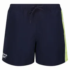 リーボック メンズ 水着 ハーフパンツ・ショーツ ショートパンツ Reebok Reu Swim Shorts NavyYellow ネイビー