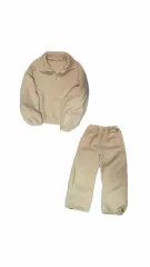 フリース ハーフジップ セット