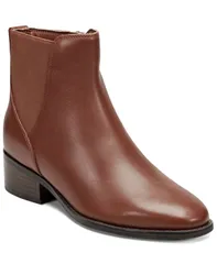 ロックポート レディース シューズ ブーツ・レインブーツ レザー Rockport Womens Piper Leather Booties Dark Natural
