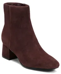 ロックポート レディース シューズ ブーツ・レインブーツ Rockport Womens Okaeli Zipper Booties Dark Wine Suede ワイン