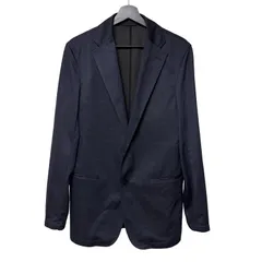  洋服の青山 ZERO PRESSURE（ゼロプレッシャースーツ） オフィスカジュアル ビジネスシーン フォーマル ネイビー系 サイズLL【Z1775】