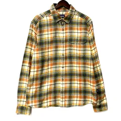 【中古品】patagonia パタゴニア LS FJORD FLANNEL SHIRT 42410FA23 ロングスリーブ フィヨルド フランネル シャツ 長袖 チェック トップス 【144-250811-as-33-izu】