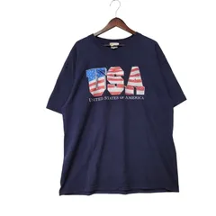 【中古品】 WALT DISNEY WORLD ウォルト ディズニー ワールド USA FLAG フラッグ  T-SHIRT Ｔシャツ トップス 半袖 【146-250814-ya-08-izu】