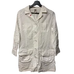  Paul Smith PINK（ポールスミス ピンク コットンシャツジャケット ワークジャケット ホワイト 清潔感 ウィメンズ【Z1775】