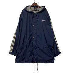 【現状渡し品】adidas アディダス 万国旗タグ 80S HOODED NYLON JACKET 80年代 フーデッドナイロンジャケット アウター 長袖 【146-250728-ma-09-izu】