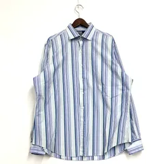 【中古品】Polo by Ralph Lauren ポロバイラルフローレン REGENT CLASSIC FIT MULTI STRIPE LS SHIRT ストライプ ロングスリーブ シャツ 長袖 トップス 【146-250706-as-23-izu】