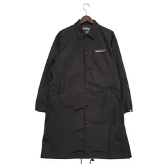 【中古品】Sacai サカイ × UNDER COVER アンダーカバー LONG COACH JACKET 17-03780/UCT9206 ロング コーチ ジャケット ロゴ プリント アウター 【140-250704-ay-03-izu】