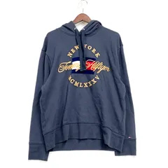 【中古品】TOMMY HILFIGER トミーヒルフィガー NEW YORK ニューヨーク MCMLXXXV HOODED フーデッド トップス パーカー 【147-250713-ya-08-izu】