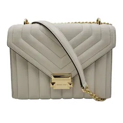 【中古品】Michael Kors マイケルコース QUILTED CHAIN SHOULDER BAG 35R4GWHL6U キルテッド チェーン ショルダーバッグ カバン 鞄 【188-250531-as-13-izu】