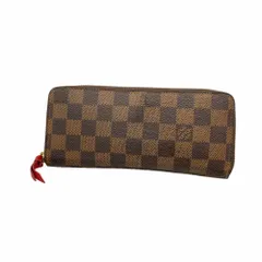 ルイ・ヴィトン(Louis Vuitton) ルイ・ヴィトン 長財布 ダミエ ポルトフォイユクレマンス N60534 エベヌ スリーズレディース