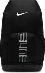Nike、ユニ、バーシティエリートバックパック(32L)。, ブラック/ブラック/メタリックシルバー, One Size, Varsity Elite バックパック (32l)。 [ブラック/ブラック/メタリックシルバー]