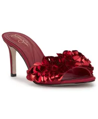 ジェシカシンプソン レディース シューズ サンダル スパンコール Jessica Simpson Womens Palora SlipOn Sequin Dressandals Chili Pepper Satin
