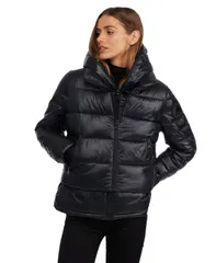 パジャール レディース アウター ジャケット・ブルゾン Pajar Womens Vela Lightweight 3In1 Puffer Black ブラック