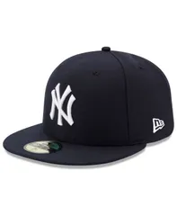 ニューエラ メンズ アクセサリー 帽子 キャップ New Era New York Yankees Authentic Collection 59FIFTY Fitted Cap Navy ネイビー