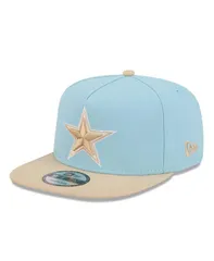 ニューエラ メンズ アクセサリー 帽子 New Era Mens Light BlueBrown Dallas Cowboys TwoTone Color Pack AFrame 9FIFTY Snapback Hat Light Blue ブルー